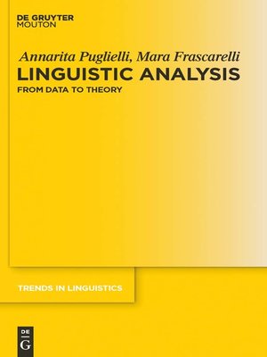 cover image of Linguistic Analysis